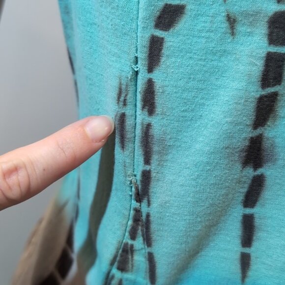 Today's Designer Tie Dye Midi Dress Sleeveless Beach Long Lagenlook Summer - Picture 14 of 16